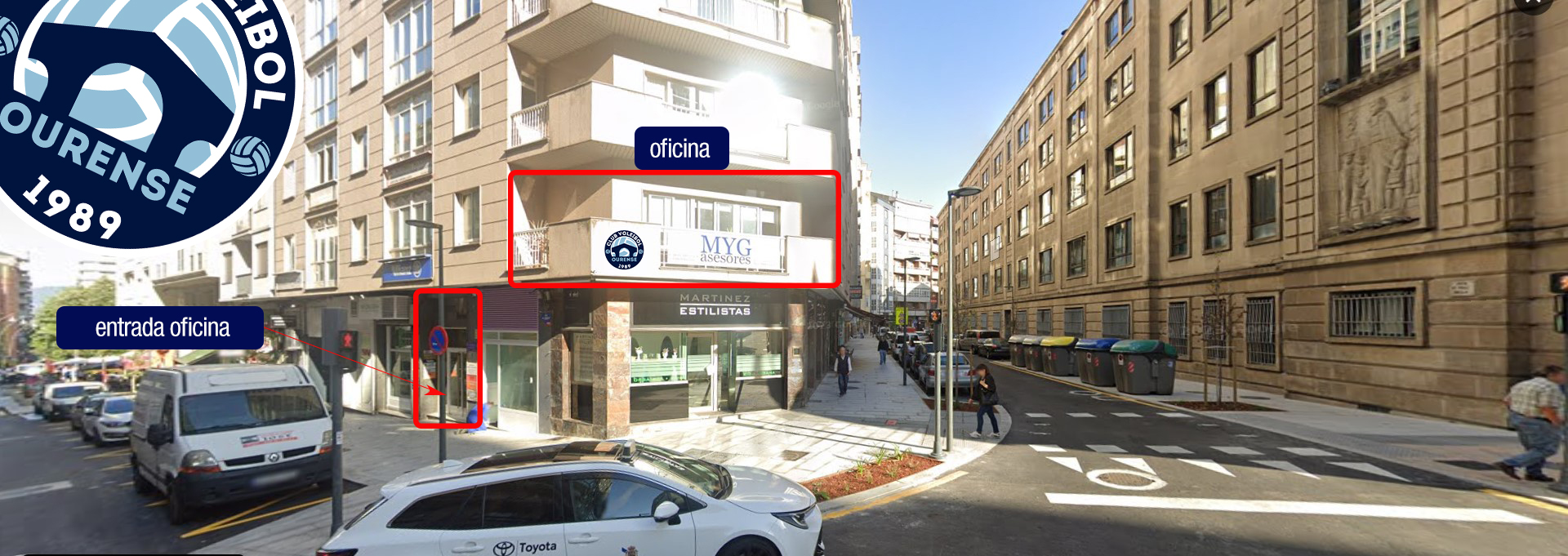 Ubicación de la oficina