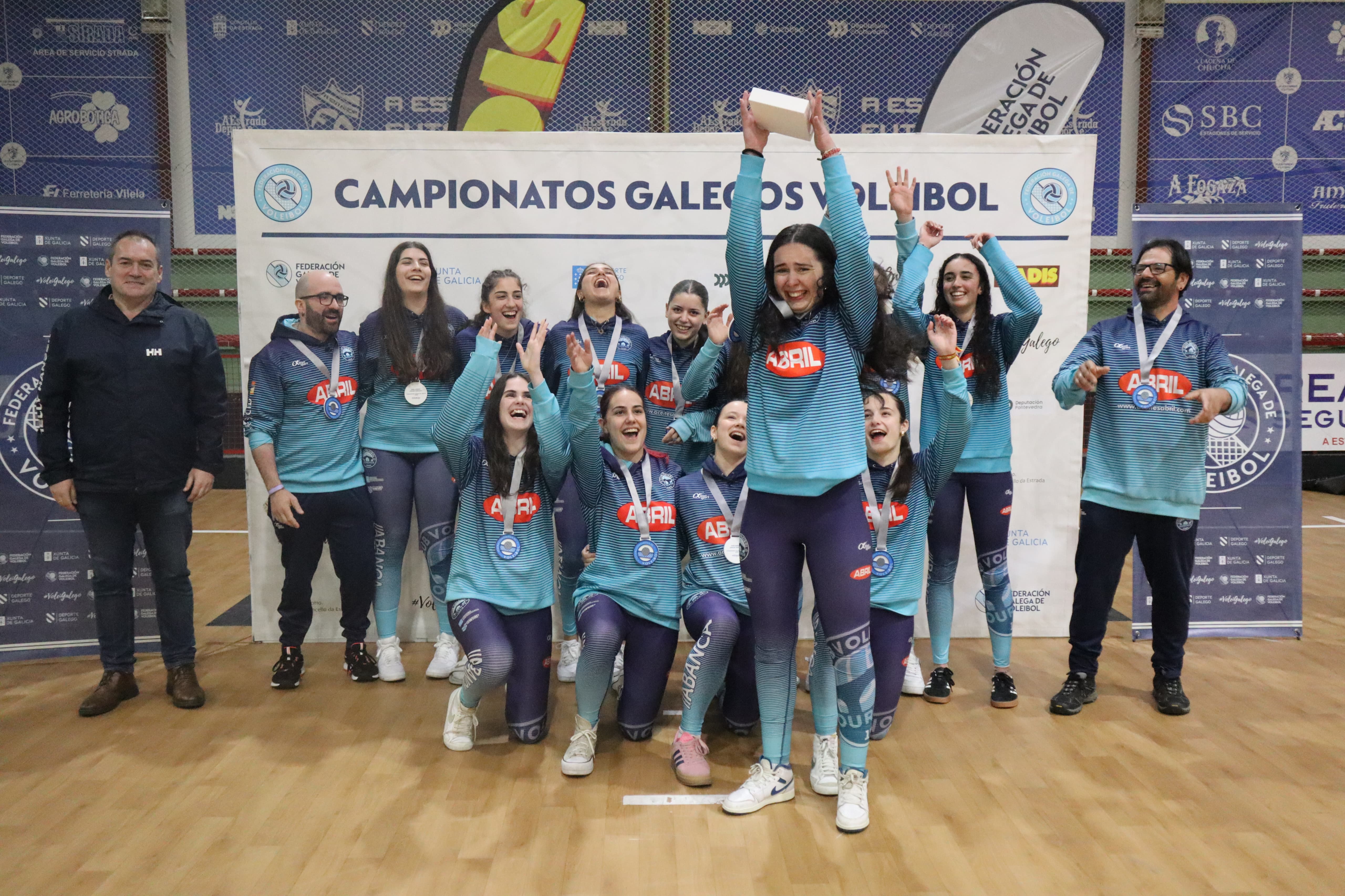 Jugadoras en la pista